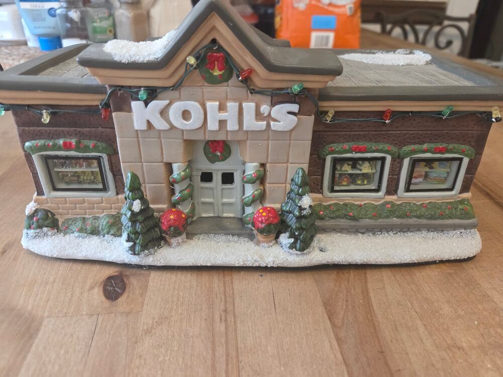 St. Nicholas Square Christmas Village Kohl's Department Store (2016)